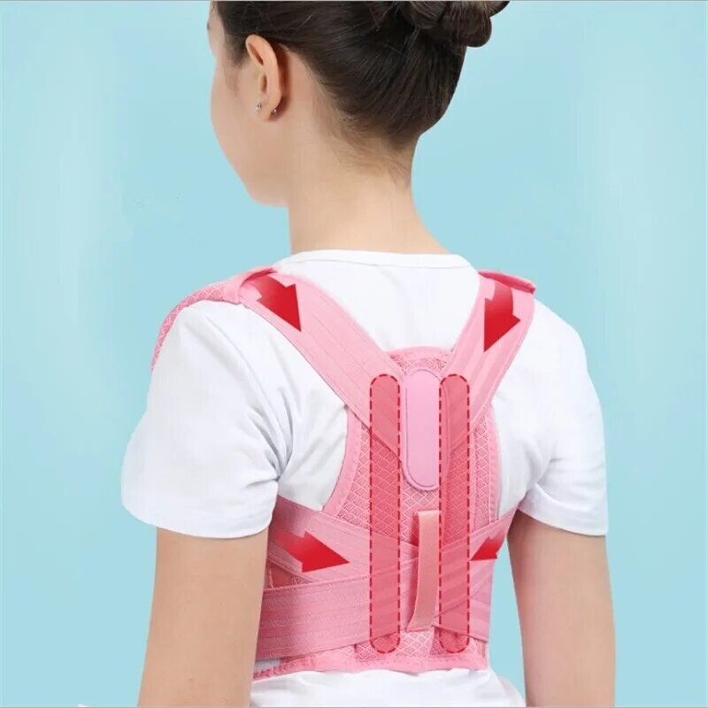 Adjustable Children Posture Corrector Back Support Belt Kids Orthopedic Corset