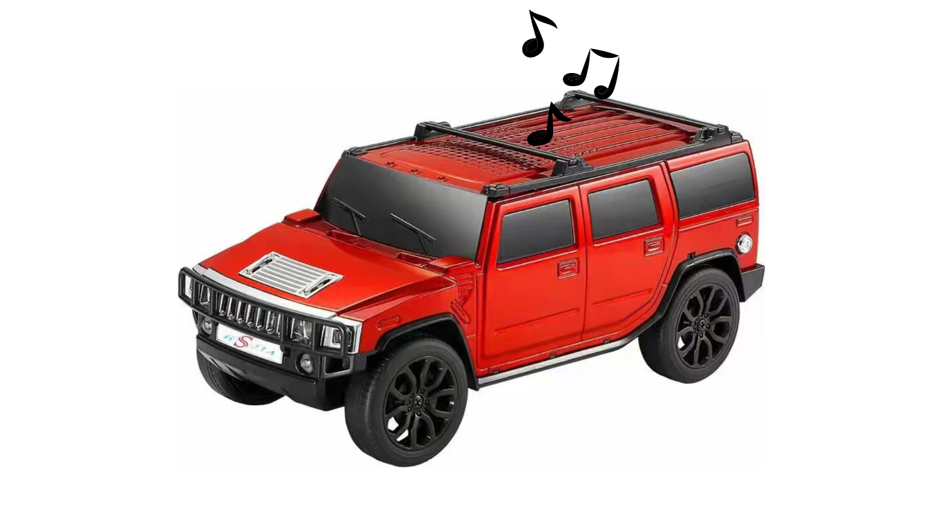 Burgundy Bluetooth Speaker &amp; Radio