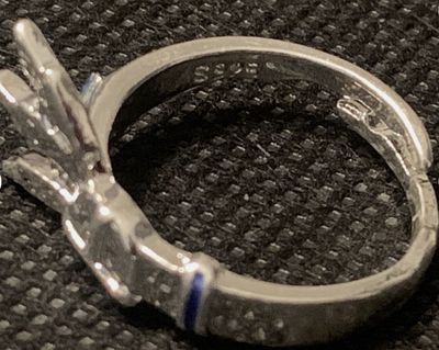 Digimon--Angemon Ring Jewelry Cosplay 925 Silver