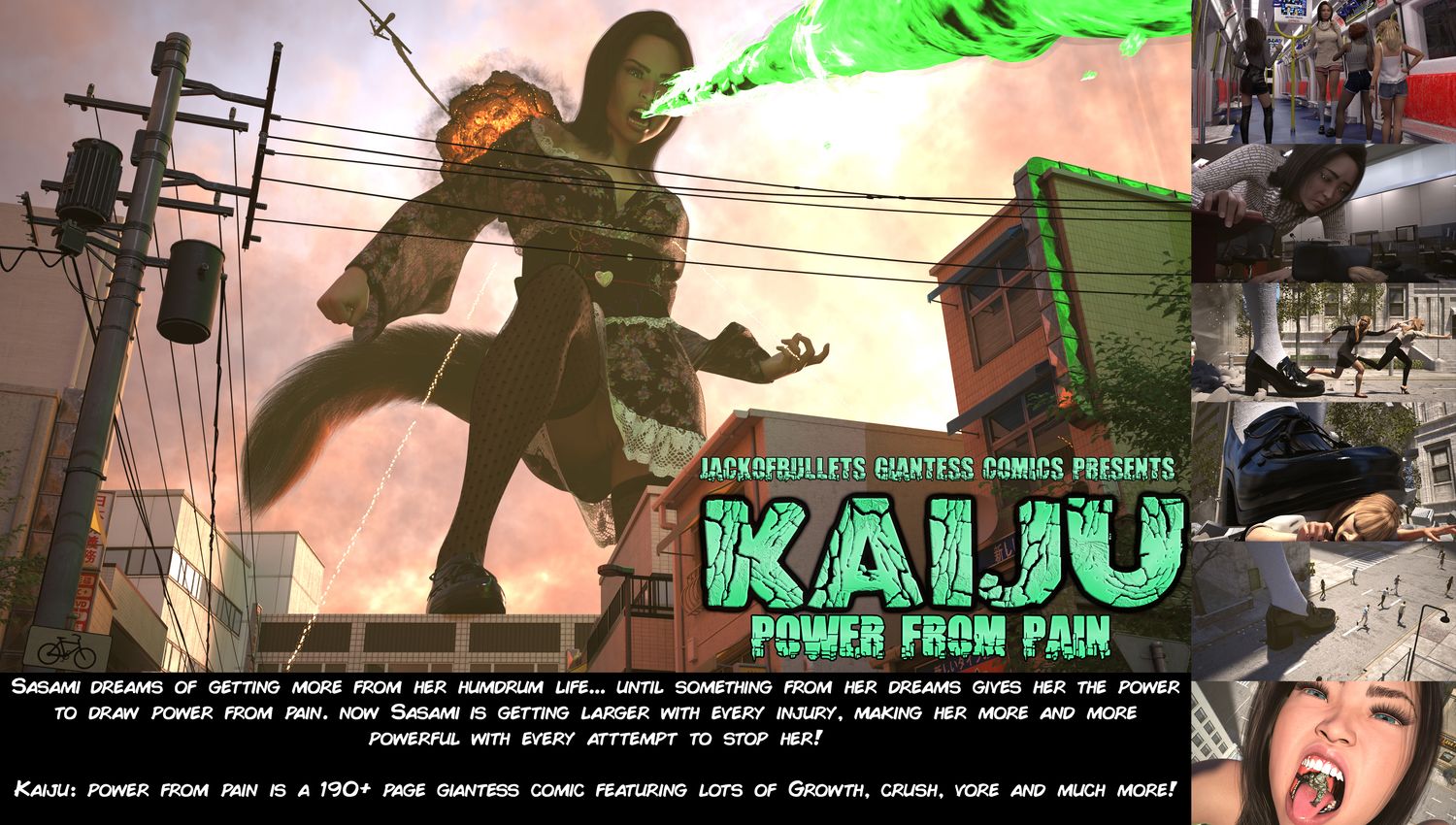 Kaiju: Power From Pain