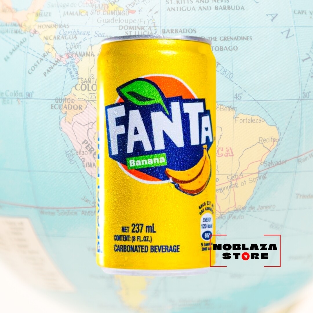 Fanta Banana Trinidad and Tobago Islands -237ml