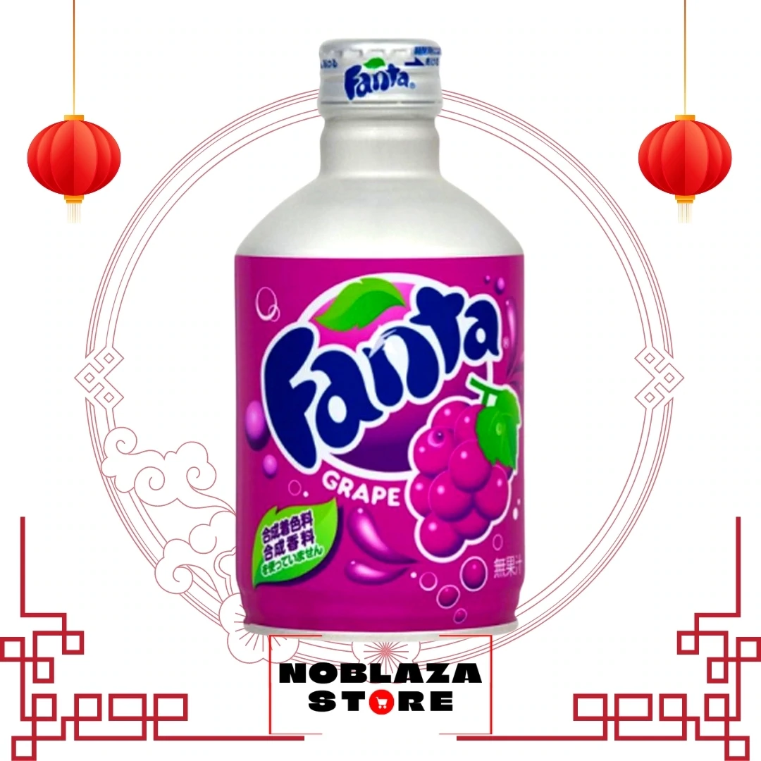 Fanta Grape Aluminium Bottle -300ml Japan Edition