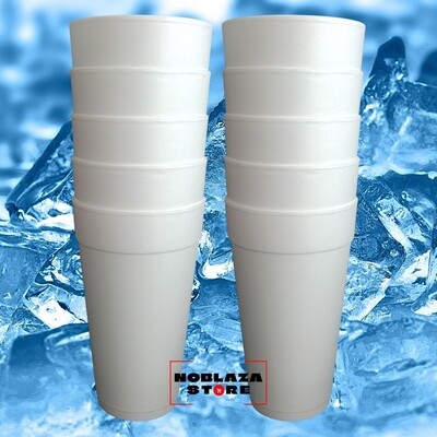 Cups 20oz x10 Styrofoam Double Cups