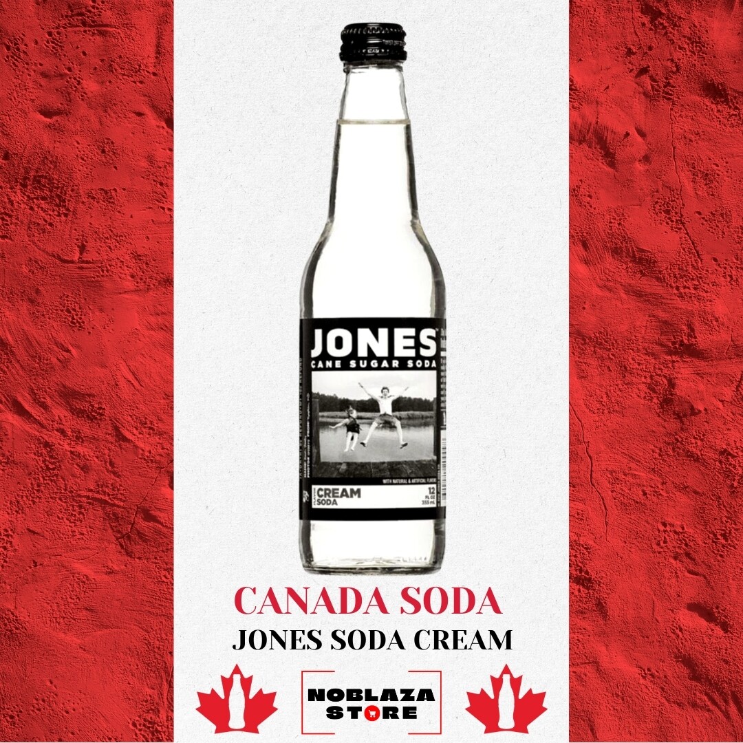 Jones Soda Cream Soda -355ml