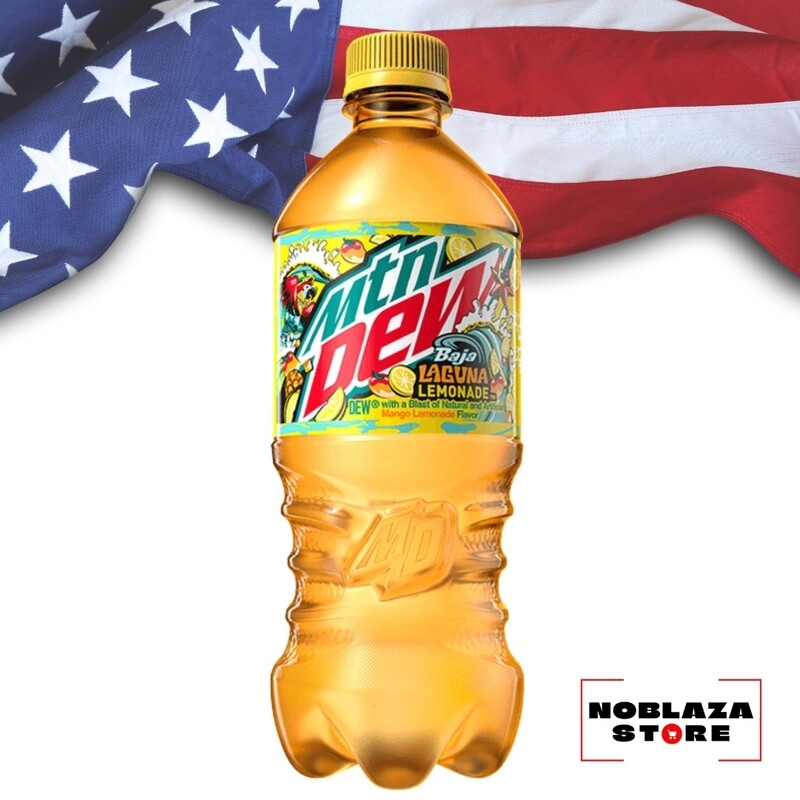 Mountain Dew Baja Laguna Lemonade -591ml USA