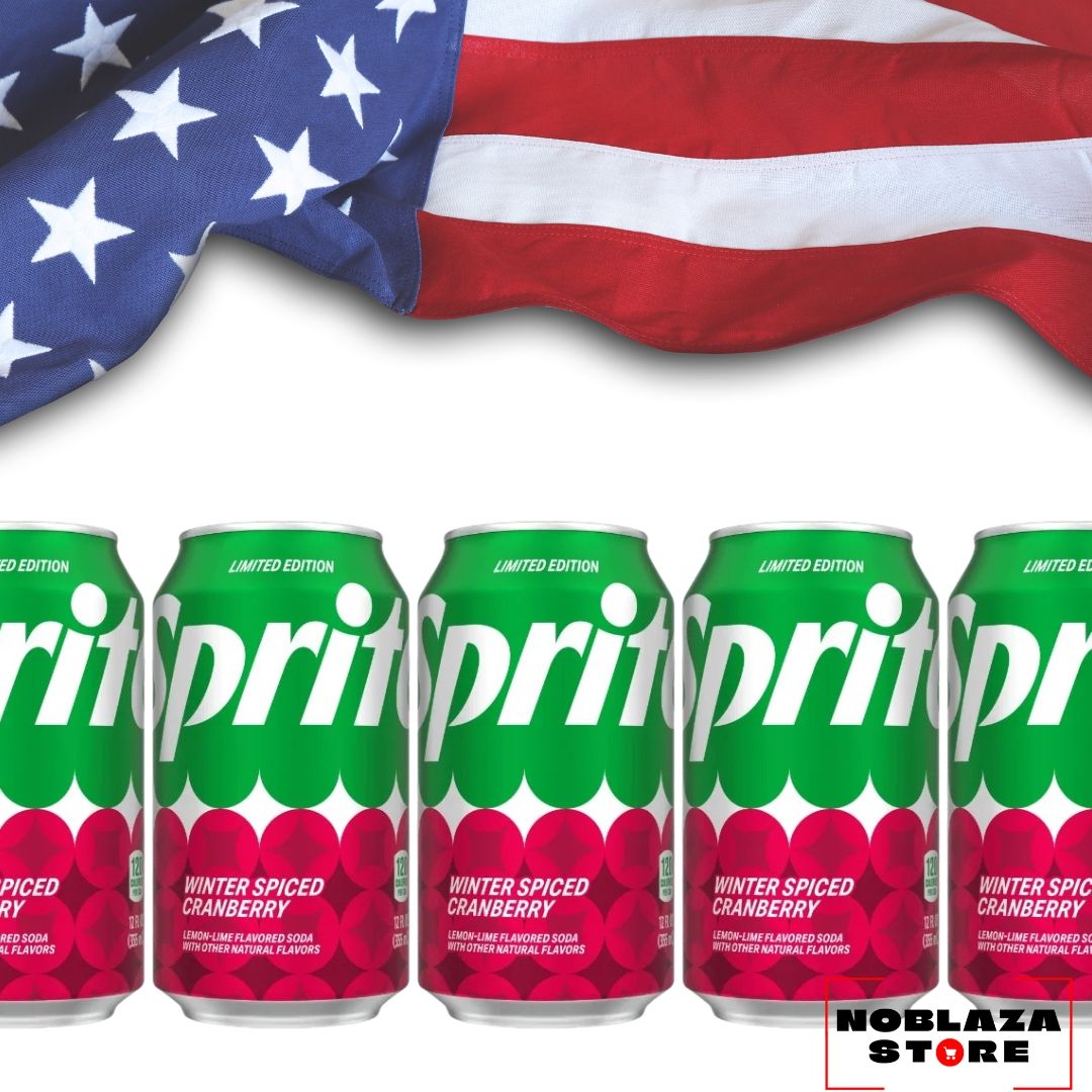 Sprite Winter Spiced Cranberry -355ml USA Limited Edition