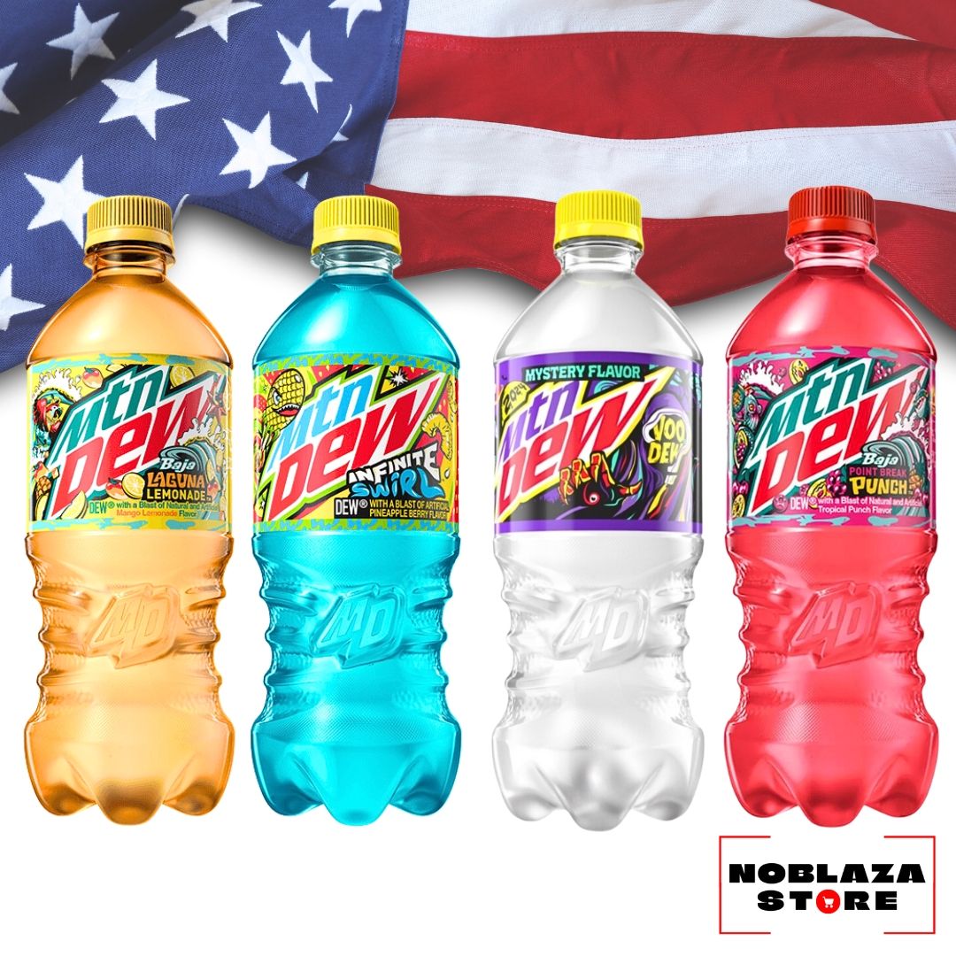Mountain Dew VooDew 6 USA -591ml Halloween 2024
