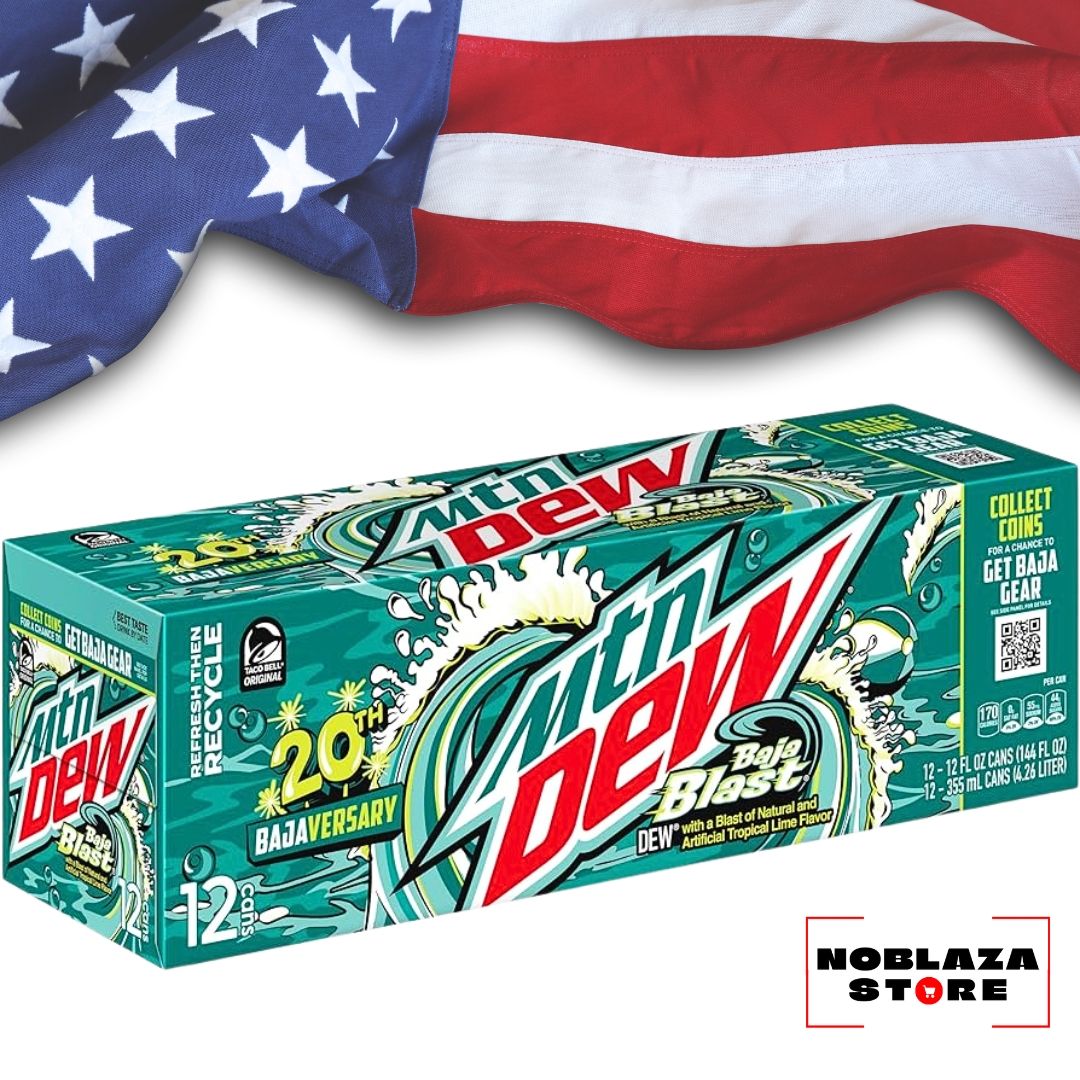 Mountain Dew Baja Blast  USA 12 x 0.355 ml