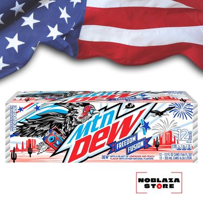 Mountain Dew Freedom Fusion USA 12 x 0.355 ml