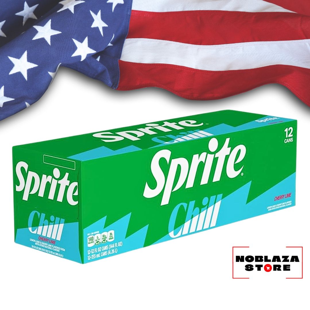 Sprite Chill Cherry Lime USA 12 x 0.355 ml