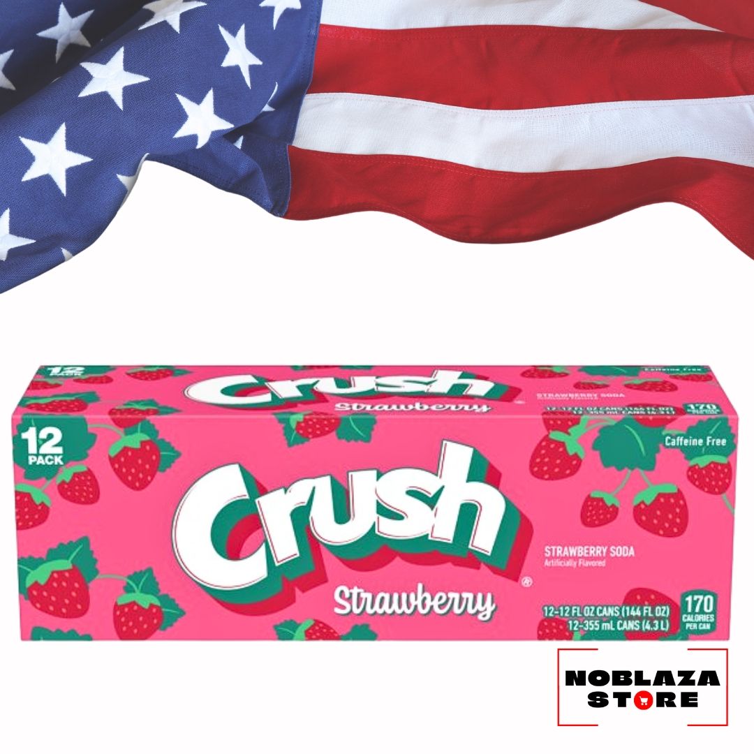 Crush Strawberry USA 12 x 0.355 ml