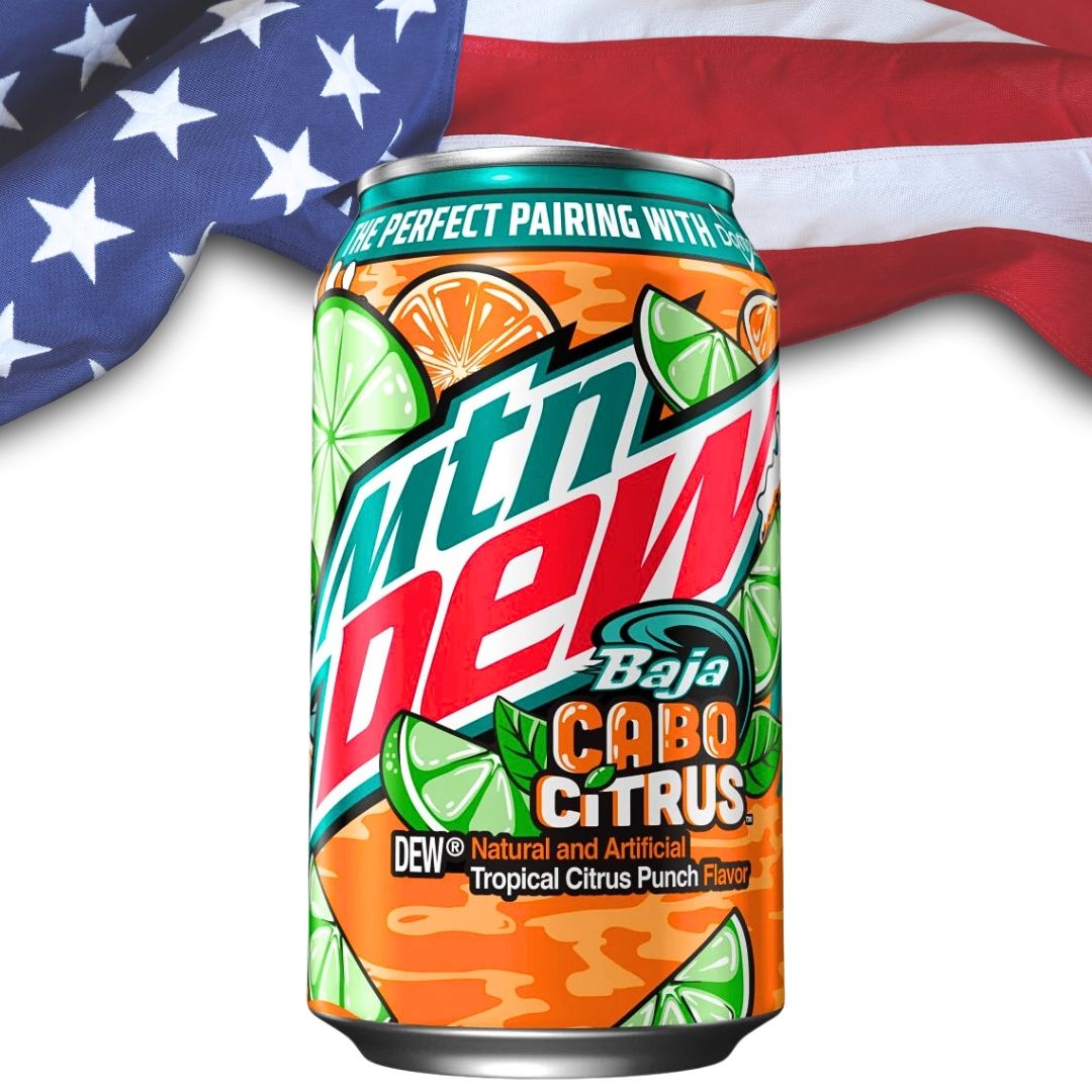 Mountain Dew Baja Cabo Citrus -355ml