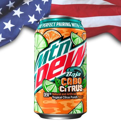 Mountain Dew Baja Cabo Citrus -355ml Mountain Dew Baja Cabo Citrus -355ml
