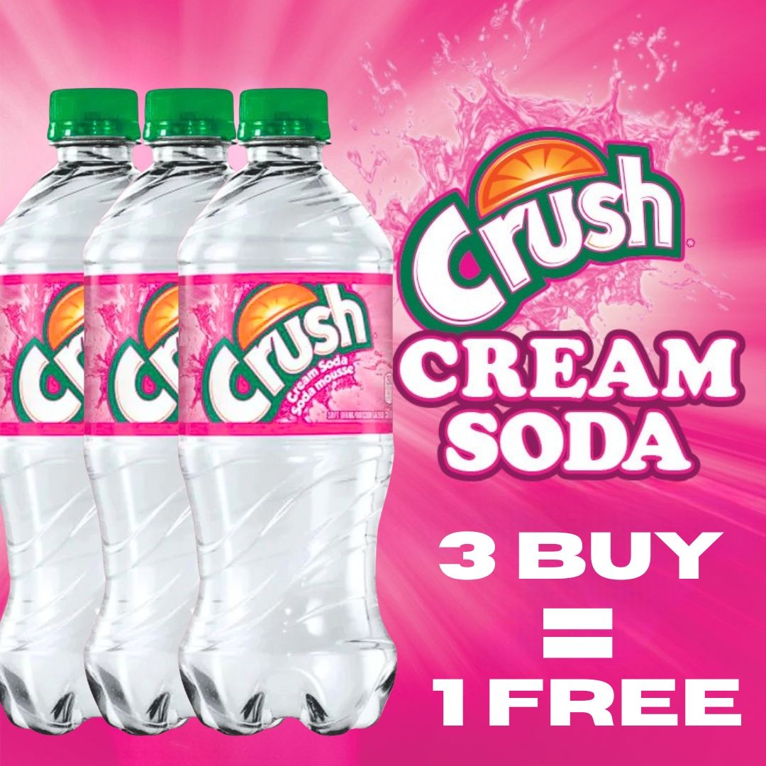 3 Crush Cream Soda Mousse -591ml