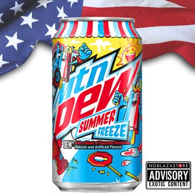 Mountain Dew Summer Freeze USA -355ml