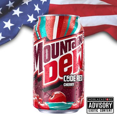 Mountain Dew Code Red USA -355ml