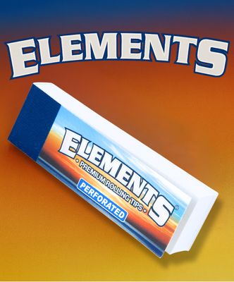 Elements Premium Smoking Tips - No Perforated