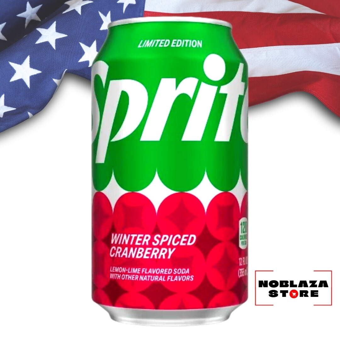 Sprite Winter Spiced Cranberry -355ml USA Limited Edition