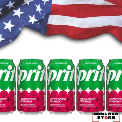Sprite Winter Spiced Cranberry -355ml USA Limited Edition