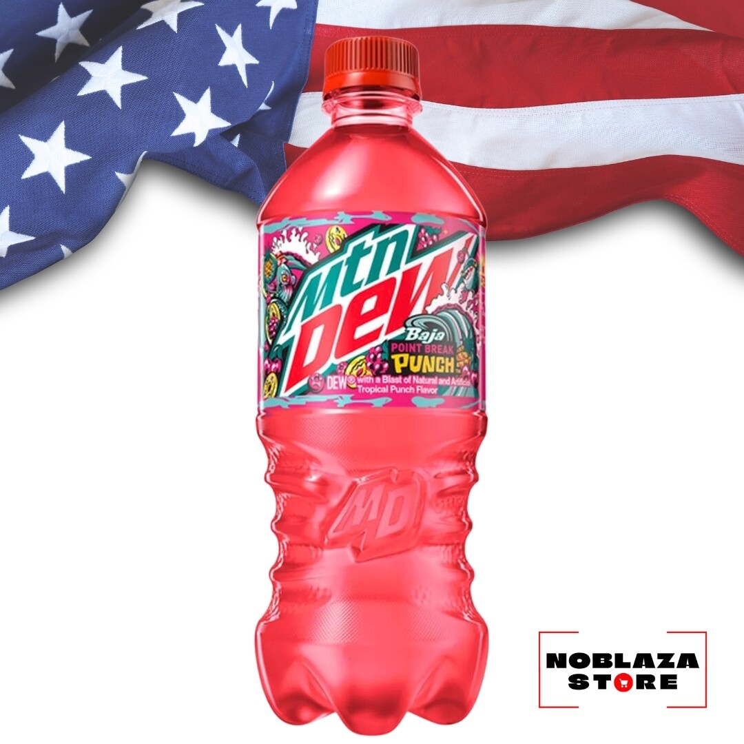 Mountain Dew Baja Point Break Punch -591ml USA