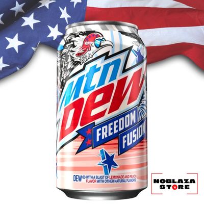 Mountain Dew Freedom Fusion USA -355ml Mountain Dew Freedom Fusion USA -355ml