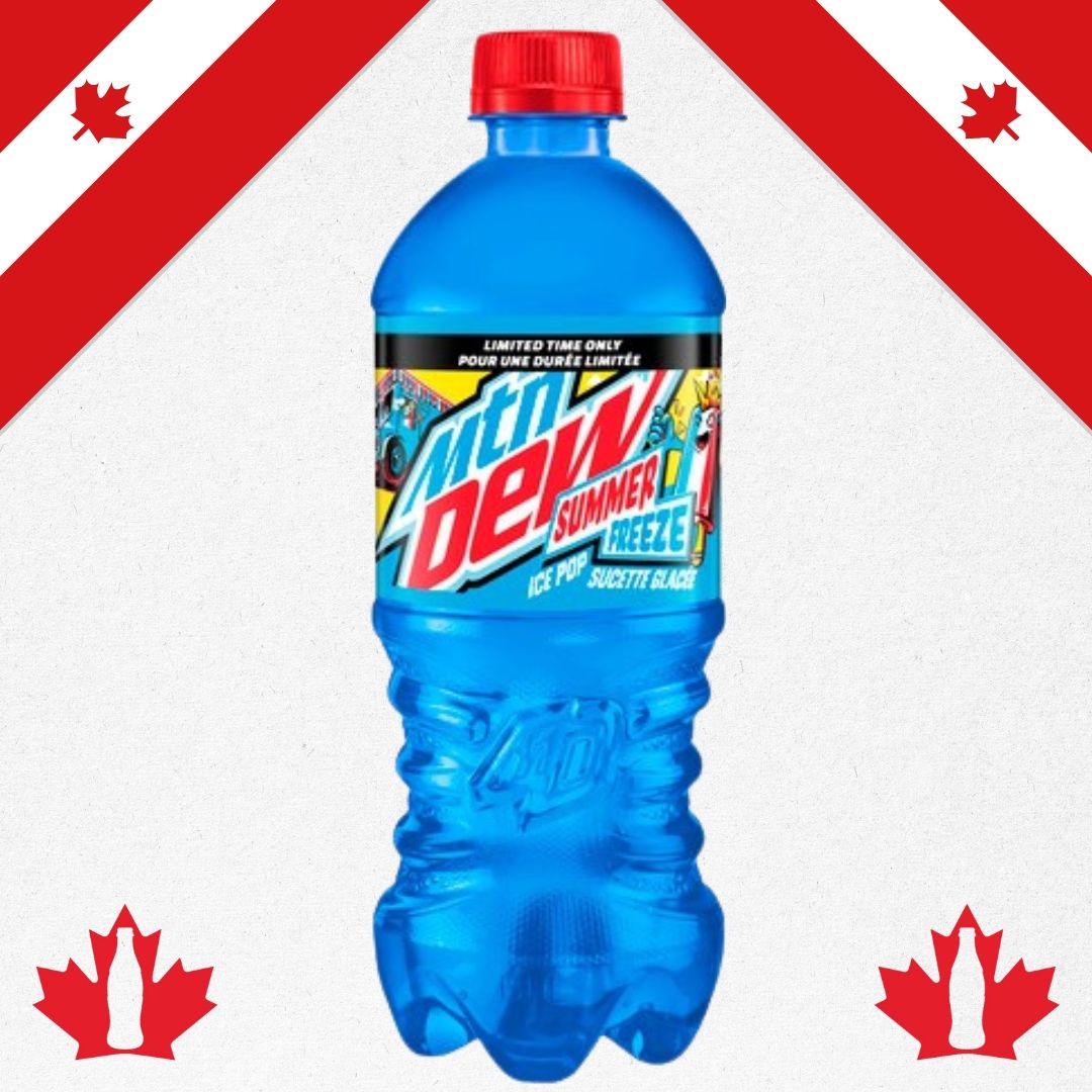 Mountain Dew Summer Freeze -591ml Ice Pop Canada