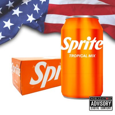 Sprite Tropical Mix -355ml  Rare USA Soda