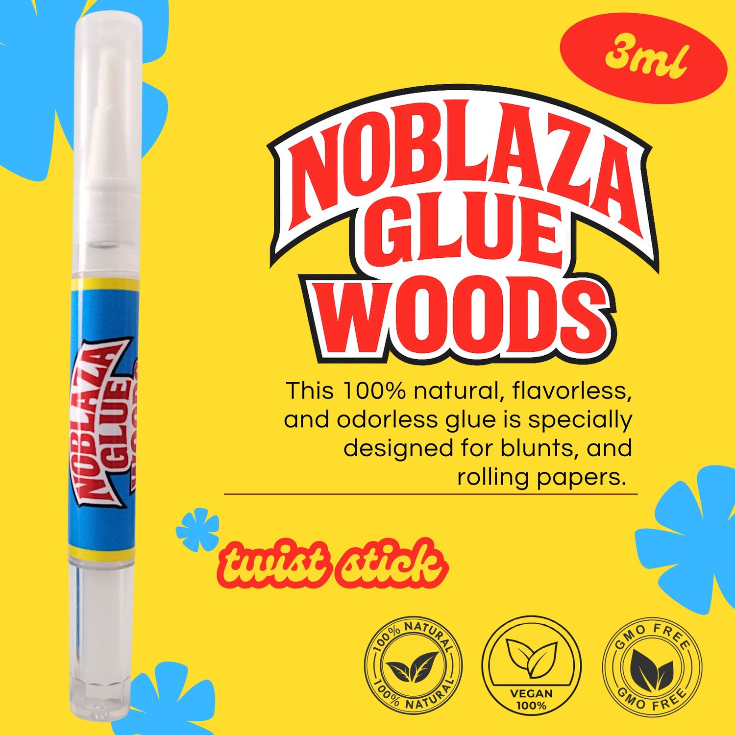 Glue Blunt Twist Styck -3ml Glue Blunt Twist Styck -3ml