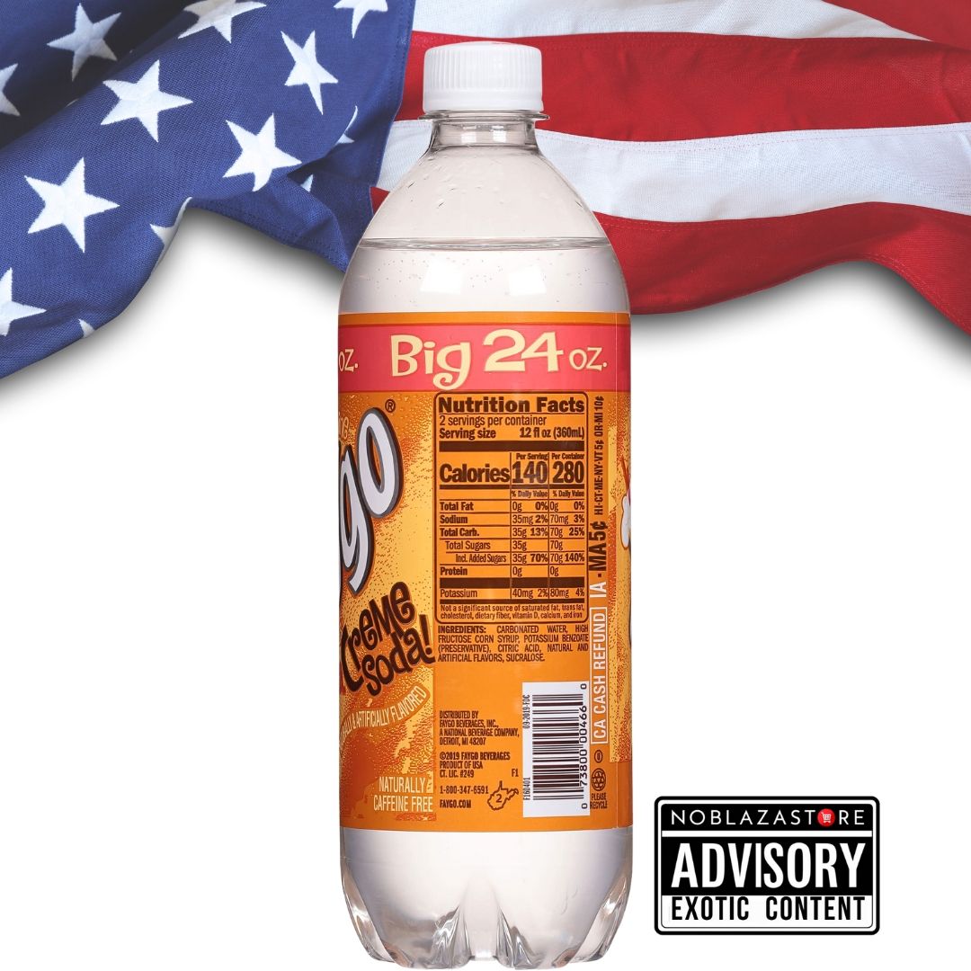 Faygo Vanilla Creme Soda -710ml USA