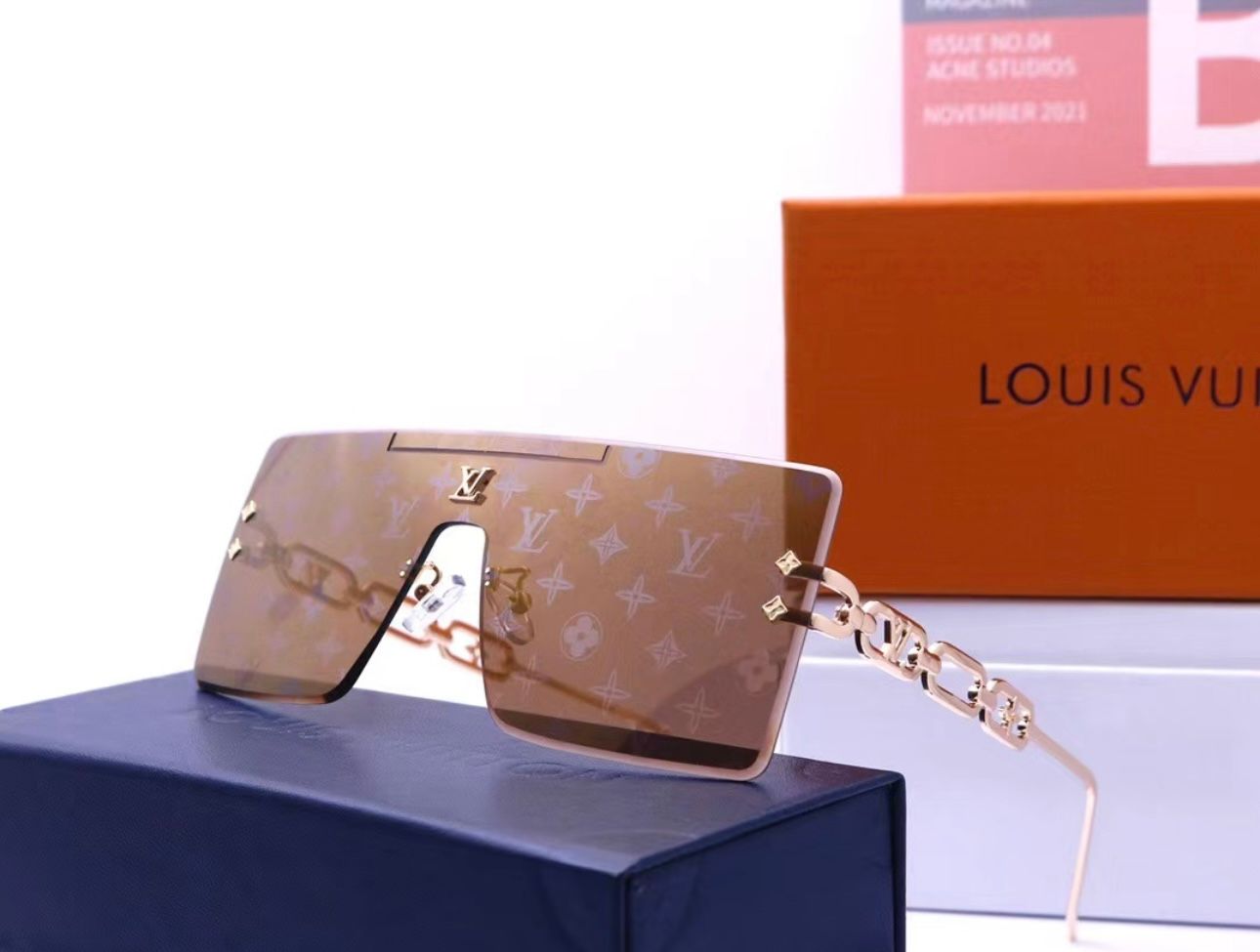 LV Golden Monogram Glam Sunglasses