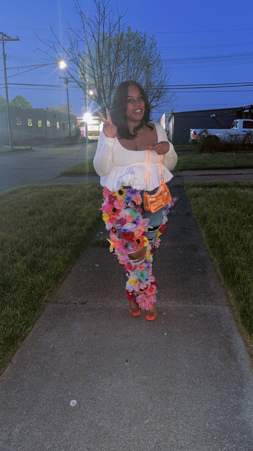 Floral Frenzy Pants by BEE