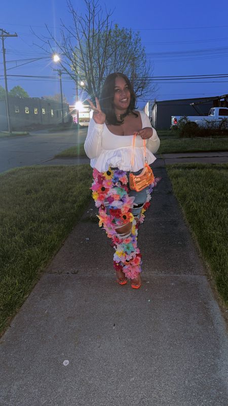 Floral Frenzy Pants by BEE