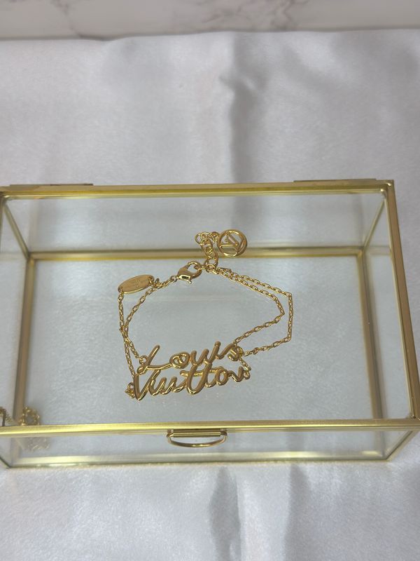 LV Luxe Script Bracelet