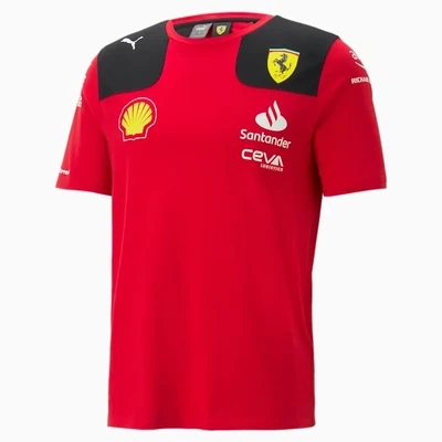 Puma 763418 01 Mens Red Ferrari SF Team T-Shirt