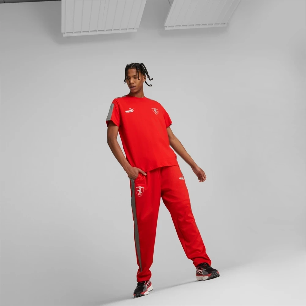 Puma 538316 02 Mens Red Ferrari Race MT7 MC T-Shirt