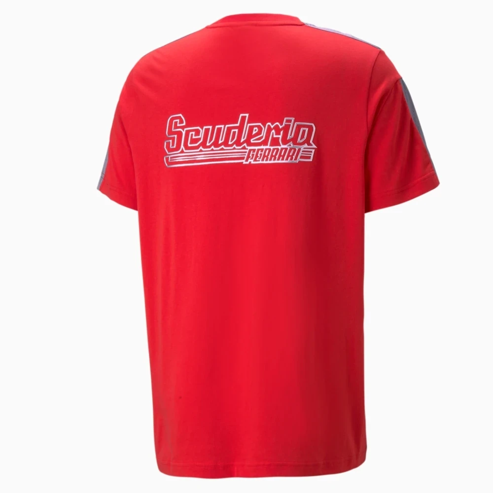 Puma 538316 02 Mens Red Ferrari Race MT7 MC T-Shirt