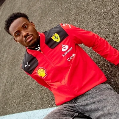 Puma 763413 01 Mens Red Ferrari SF Team Jacket Puma 763413 01 Mens Red Ferrari SF Team Jacket