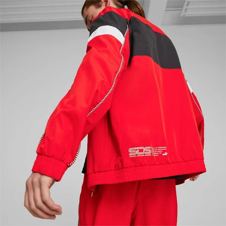 Puma 538157 02 Mens Red Ferrari Race SDS Jacket