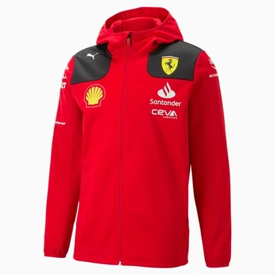 Puma 763422 01 Mens Red Ferrari SF Team Softshell Jacket Puma 763422 01 Mens Red Ferrari SF Team Softshell Jacket