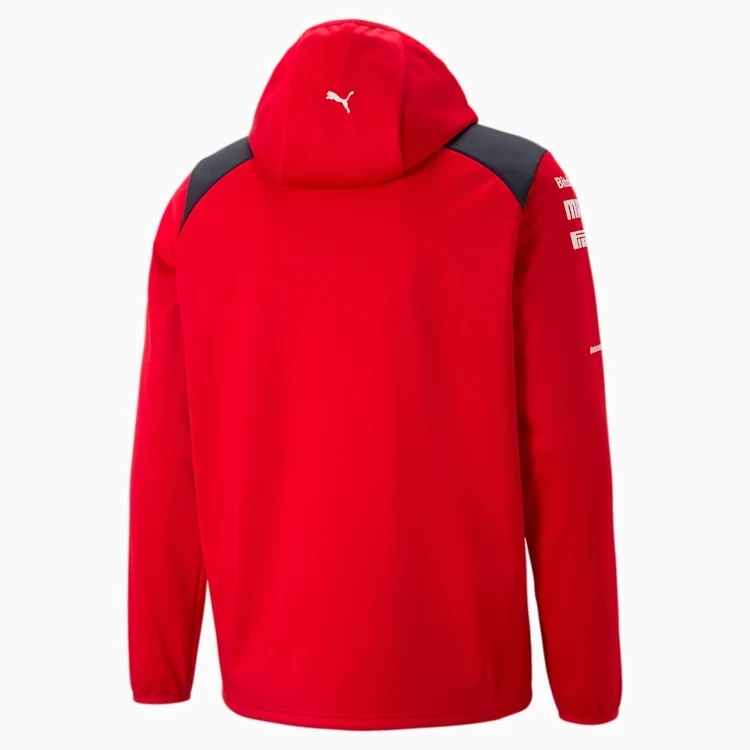 Puma 763422 01 Mens Red Ferrari SF Team Softshell Jacket
