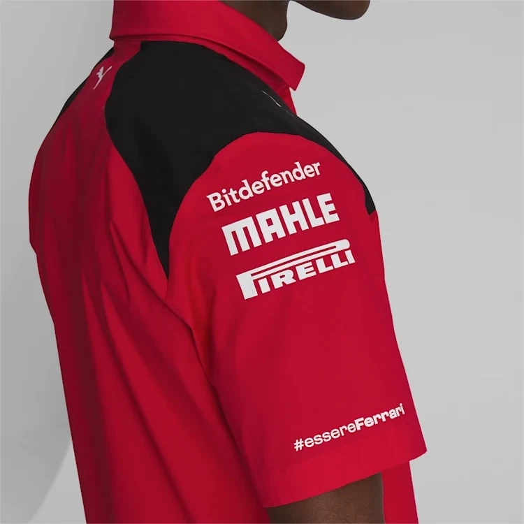 Puma 763416 01 Mens Red Ferrari Shirt