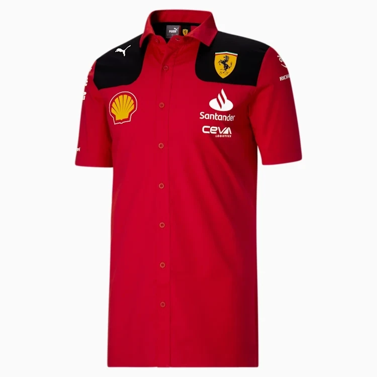 Puma 763416 01 Mens Red Ferrari Shirt