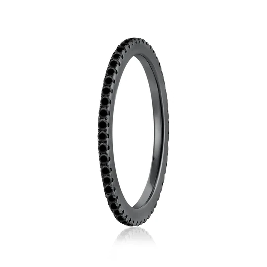 Miss Mimi 02-142494 Full Eternity Single Row CZ Stackable Ring
