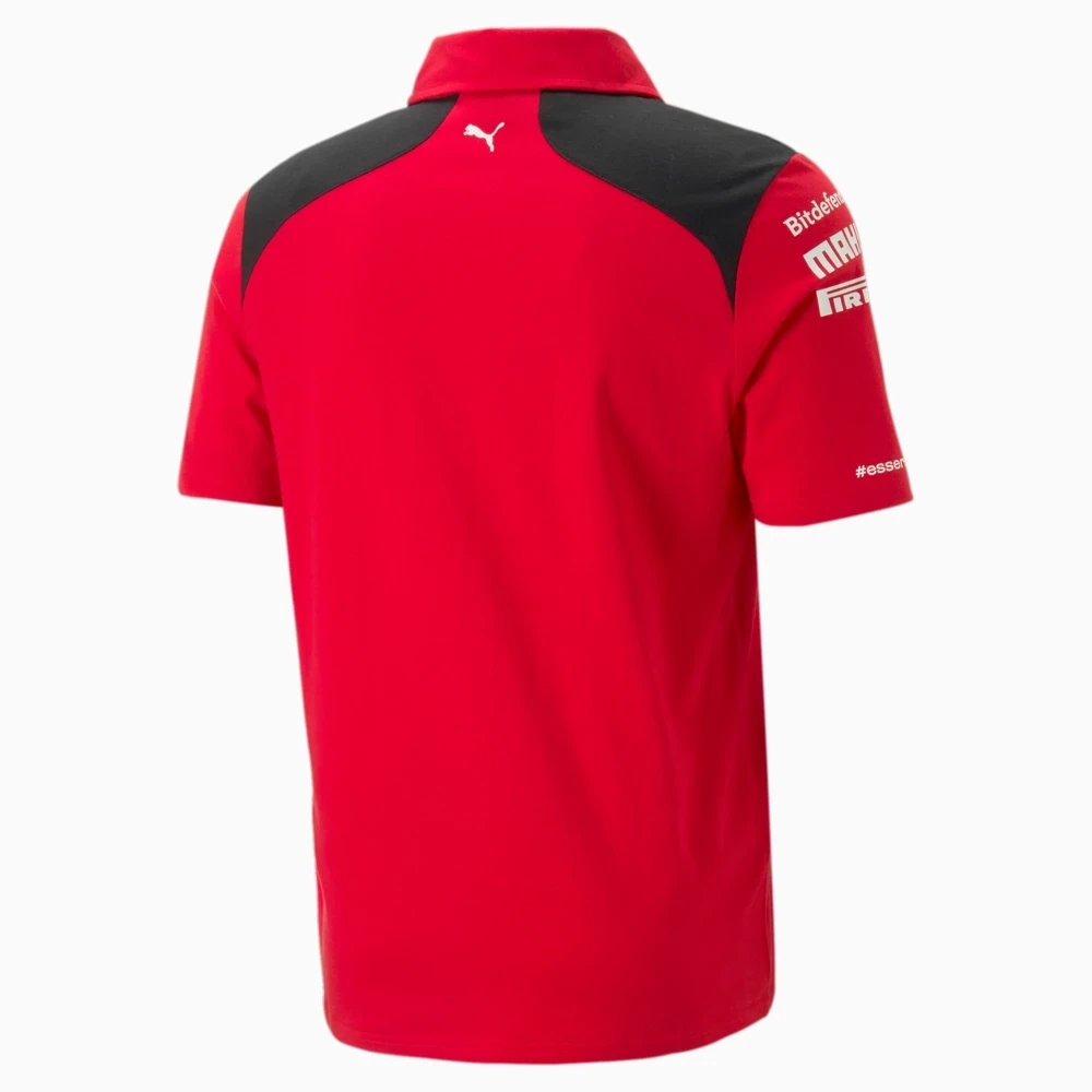 Puma 763417 01 Mens Red Ferrari SF Team Polo