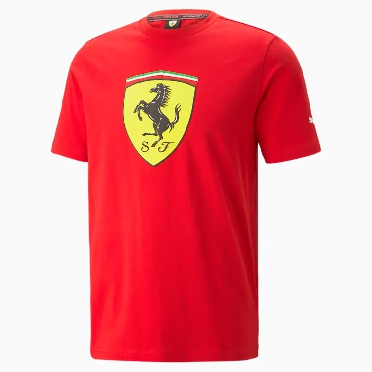 Puma 538175 Mens Ferrari Race T-Shirt with Big Logo