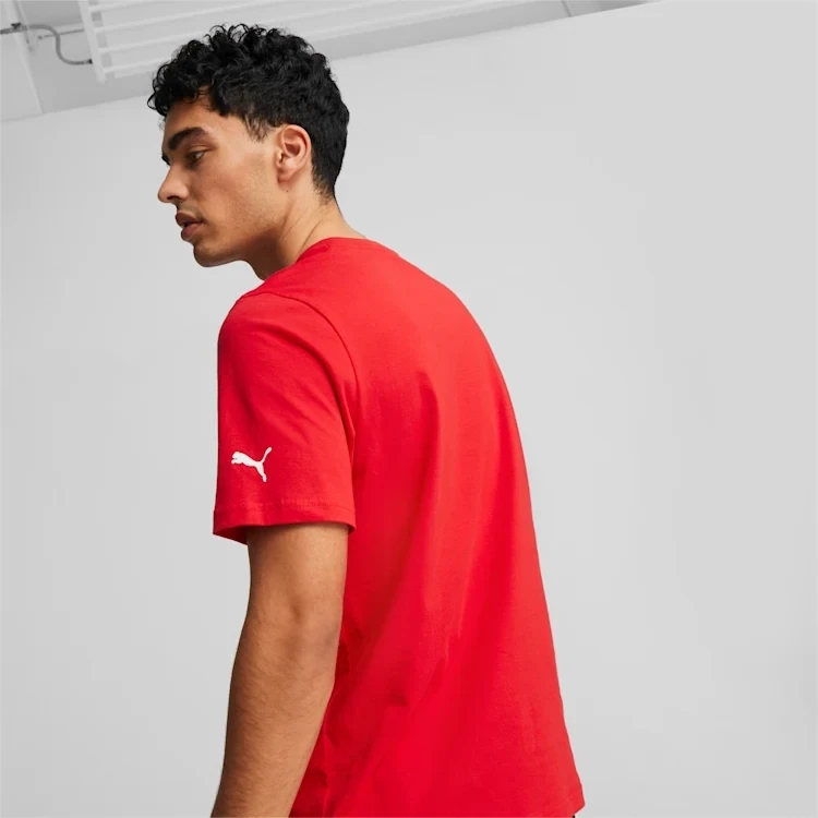Puma 538175 Mens Ferrari Race T-Shirt with Big Logo