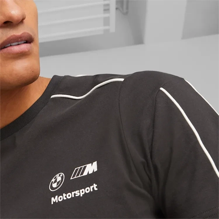 Puma 538119 01 Mens Black BMW MMS MT7 T-Shirt Puma 538119 01 Mens Black BMW MMS MT7 T-Shirt