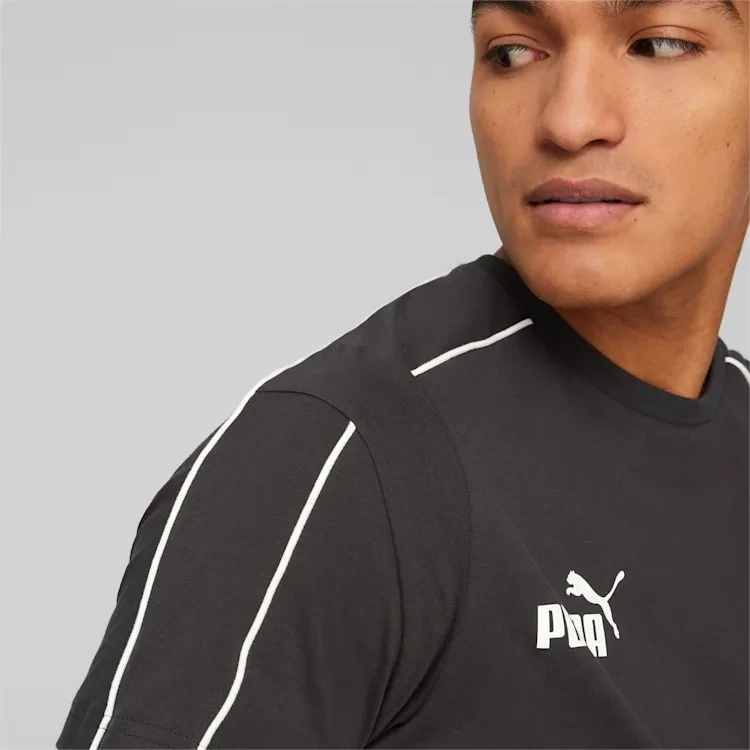 Puma 538119 01 Mens Black BMW MMS MT7 T-Shirt Puma 538119 01 Mens Black BMW MMS MT7 T-Shirt