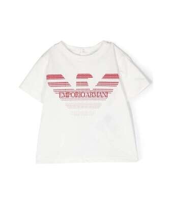 Armani 3RHDJ2 3J52Z Baby Boy's Short Sleeve Logo T-Shirt