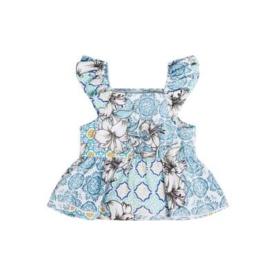 Guess K3GH02WFBN0 Girl's SL Woven Tank Top/